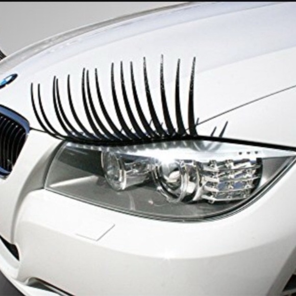 👀“Black CAR Eyelashes” for Your Car, Truck, SUV, Jeep Motorcycle … - Picture 2 of 16